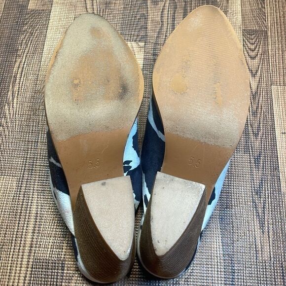 Arider Girl woman’s cow print black/white casual block heeled mules. Size 5.5. - Picture 10 of 11